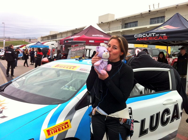 Illustration for article titled Racing Drivers With Easter Bunnies Are The Best Thing Ever